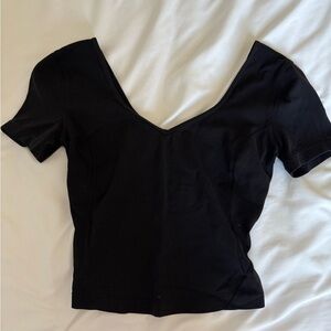 Black Women's Lululemon Align Shirt